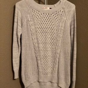 Women’s/Juniors sweater Winter Grey&Red Medium